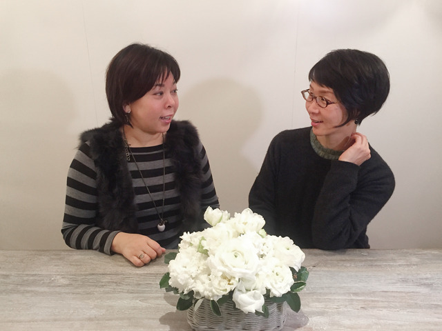 小松和子さんと須長和美さん。